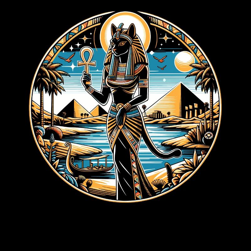 Bastet Cat Déesse Égypte Mythologie égyptienne