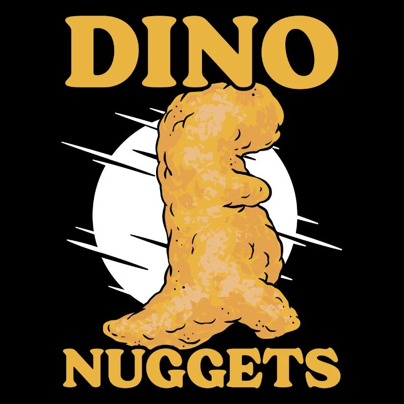 Pépite de poulet Dino de restauration rapide