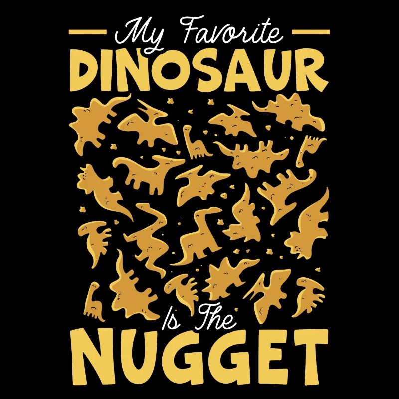 Pépite de poulet Dino de restauration rapide