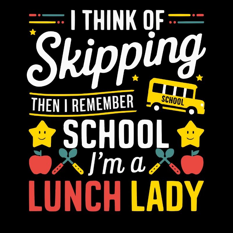 Lunch Lady, Schulkantinenarbeiterin, Dinner Lady