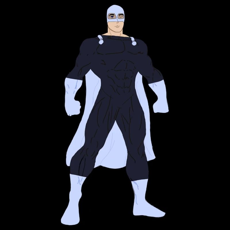 Sei ein Superheld! Seien Sie mutig!