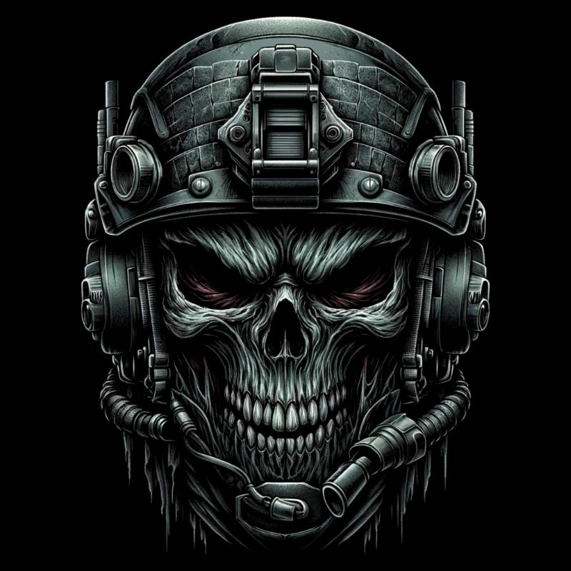 Commando's Skull