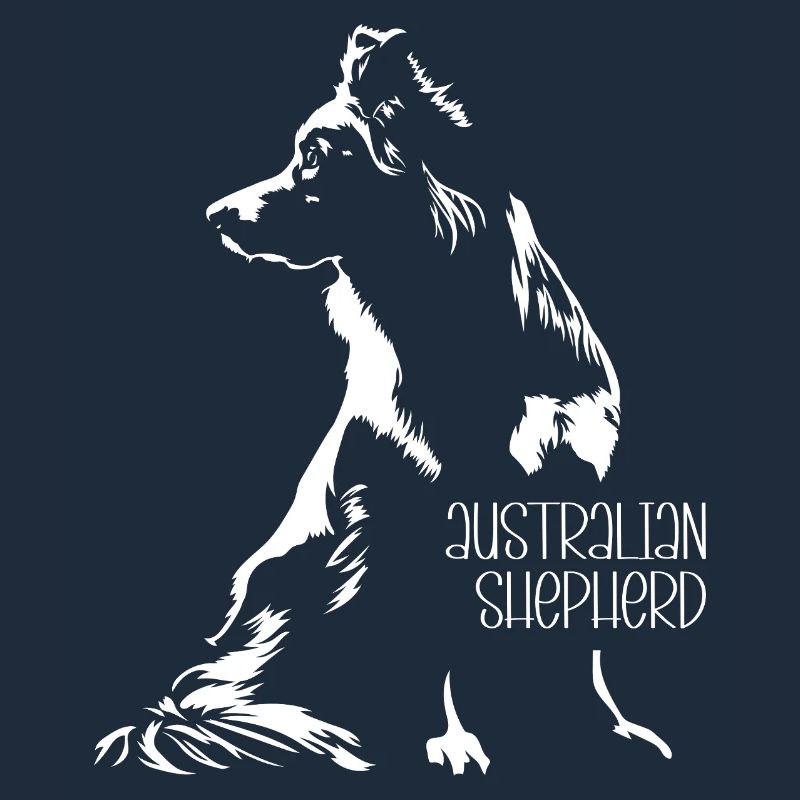 Australian Shepherd Silhouette Aussie Wilsigns