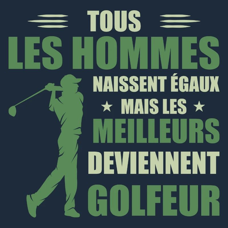 Ebenso bessere Männer werden Golfer