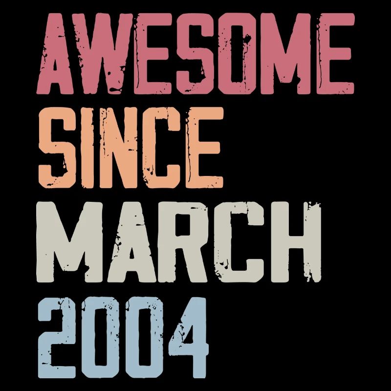 2004 Mars Naissance Anniversaire Mars 2004 Cadeau