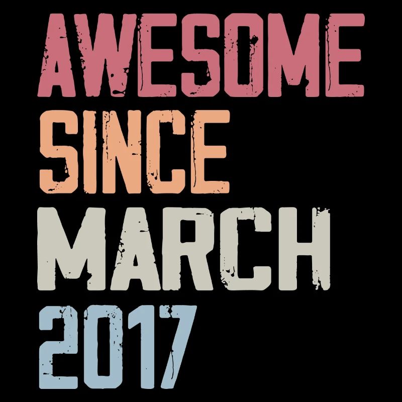 2017 Mars Naissance Anniversaire Mars 2017 Cadeau