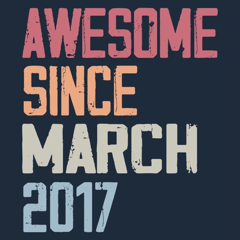 2017 Mars Naissance Anniversaire Mars 2017 Cadeau