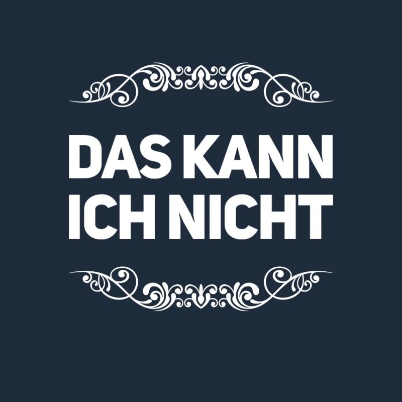 vor dir steht ein Nichtskönner