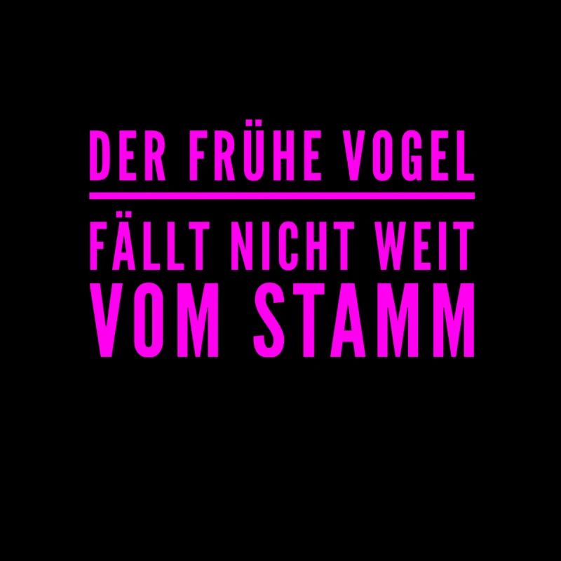 so sieht ein früher Vogel aus
