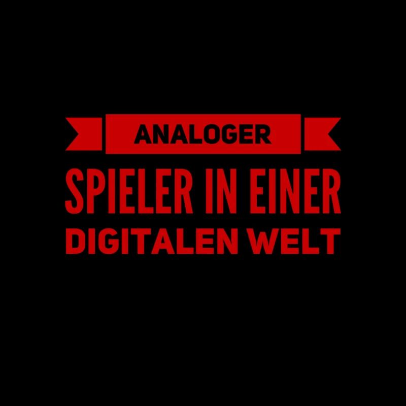so sieht ein analoger Spieler aus