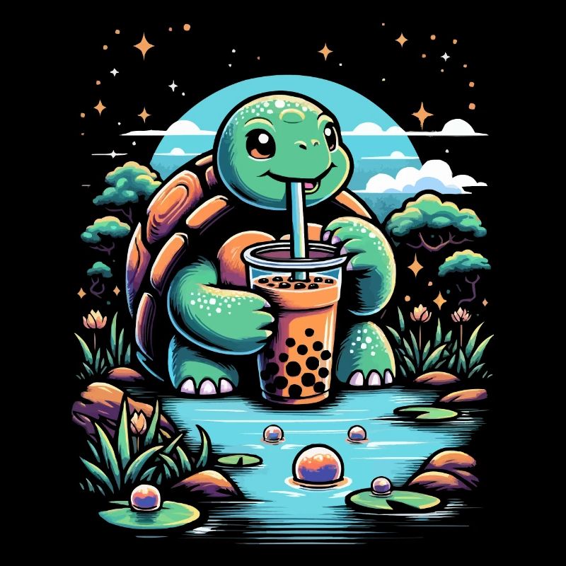 Drôle Boba Tea Lover Bubble Tea Drink Kawaii