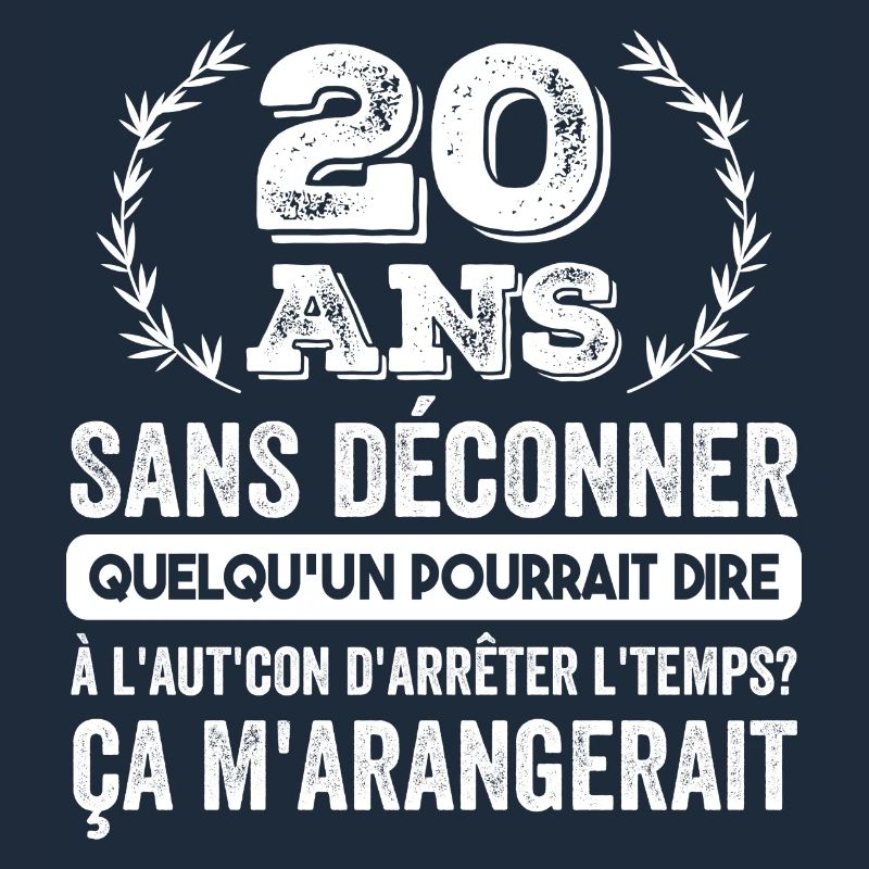 20 Ans Sans Déconner Cadeau D'anniversaire 20ans