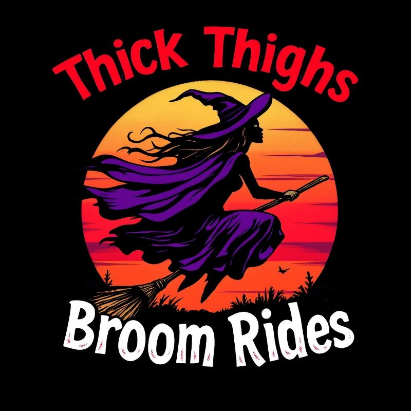 Cuisses épaisses balais balais Halloween Fun