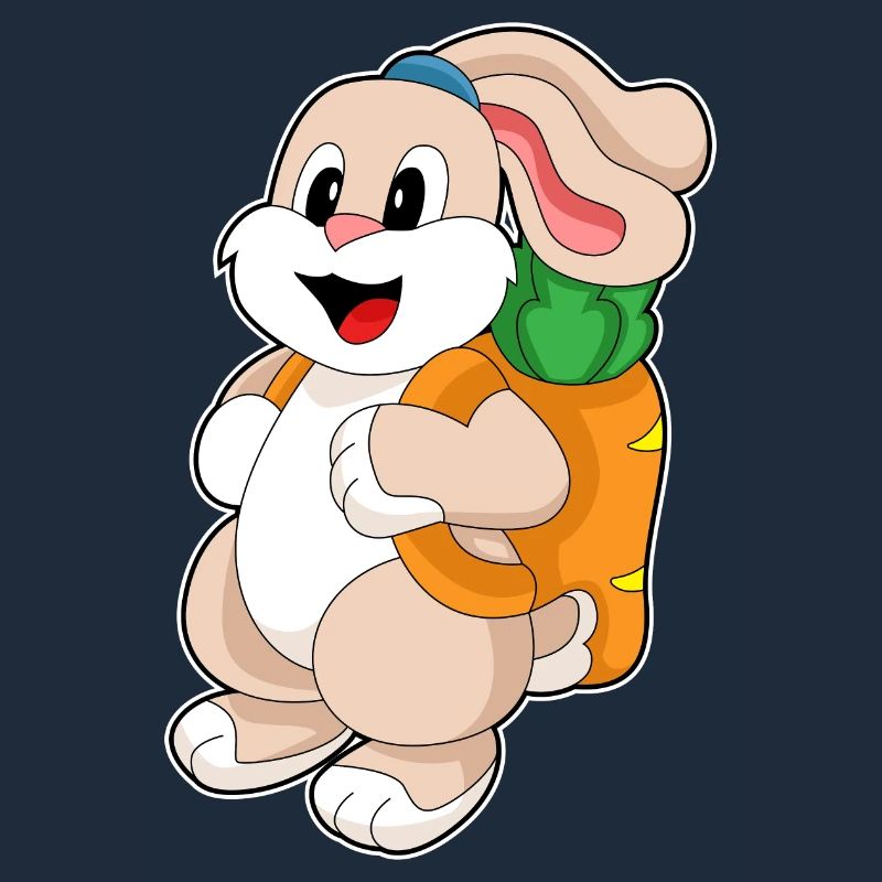 Rabbit Carrot Backpack