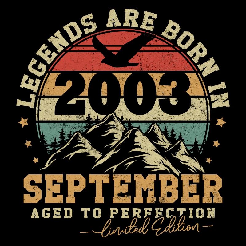 September 2003 vintage retro anniversary 2003