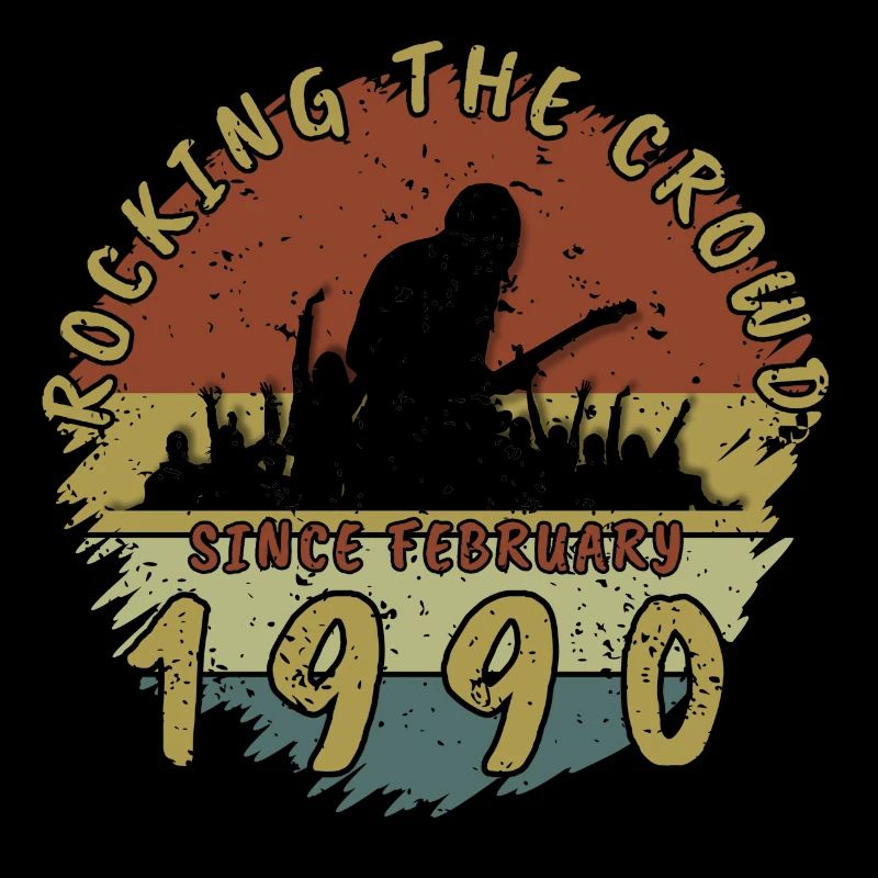 35. Geburtstag Rocking the crowd GIT 02/1990