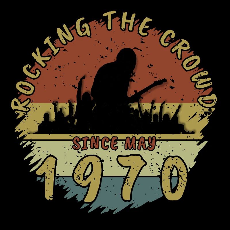 55. Geburtstag Rocking the crowd GIT 05/1970