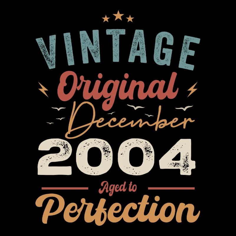 Vintage Geburtstag - Dezember 2004 - Geschenkidee