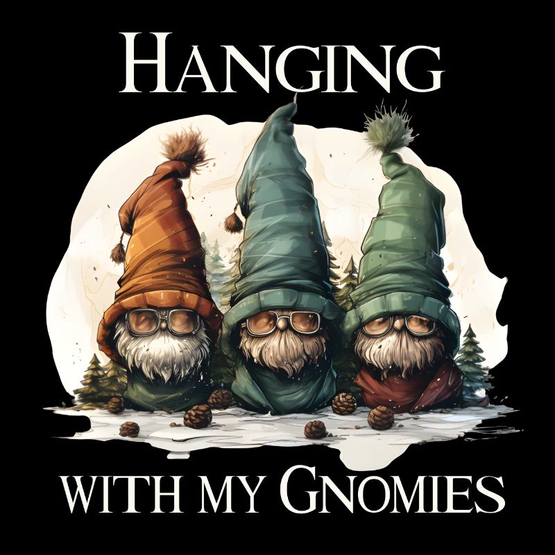 Hanging with my Gnomies