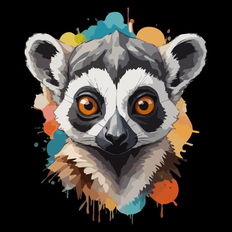 Lemur Bunt Cool Madagaskar