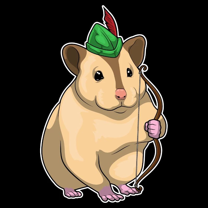 Hamster Bogenschütze Bogen