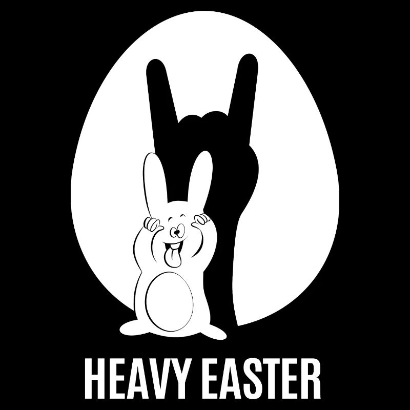 Heavy Easter - funny metal Easter bunny