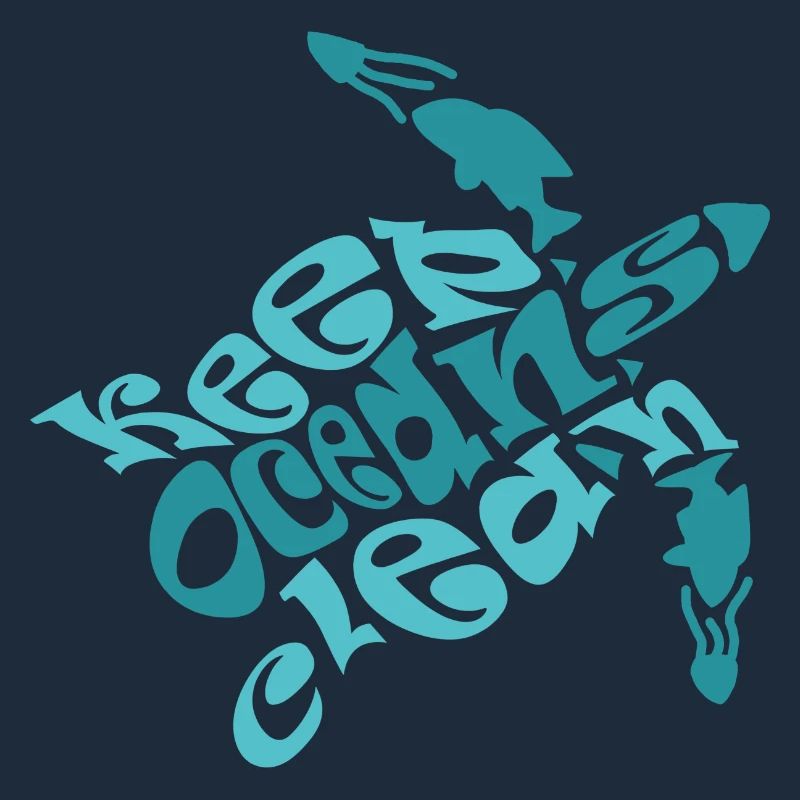 Scuba diving Keep the oceans clean