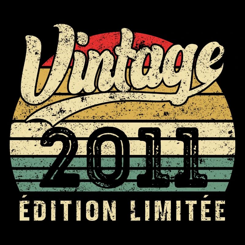 Vintage Geburtstagsgeschenk 2011 Limited Edition