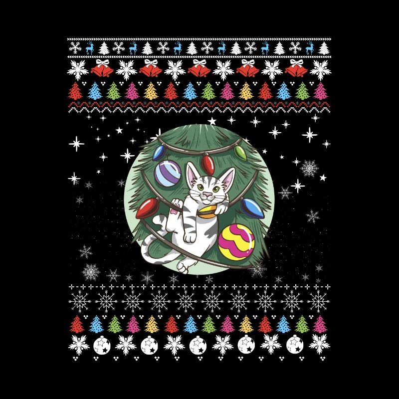 Cat Christmas Decor