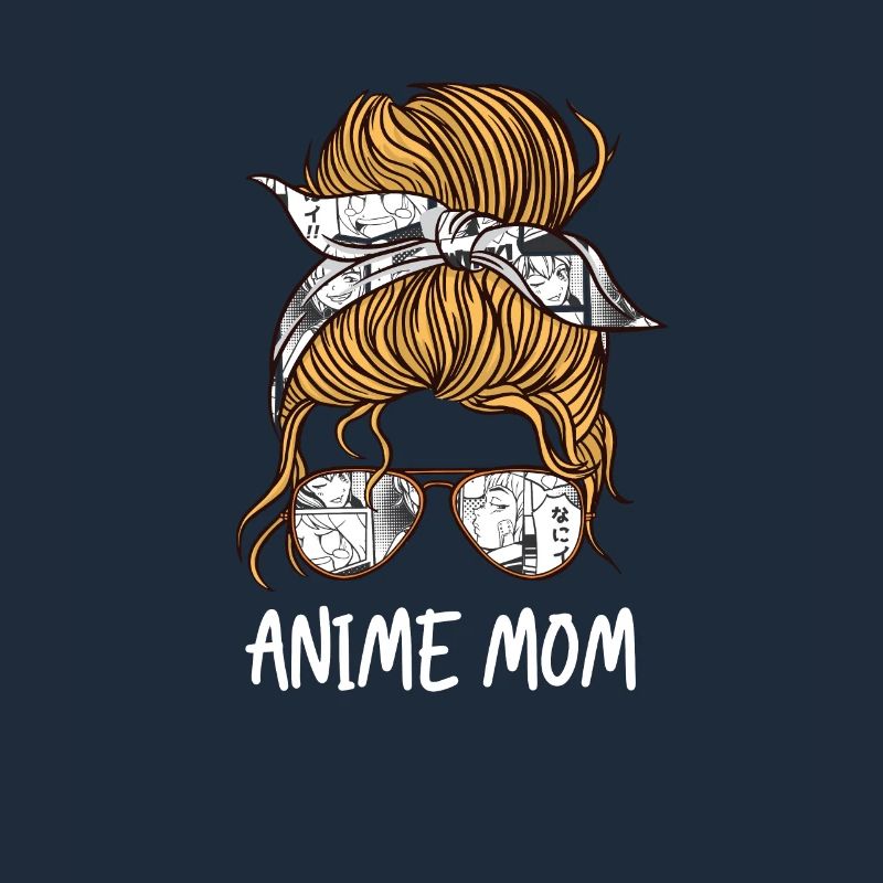 Anime Maman Lunettes de soleil Bandeau Mère