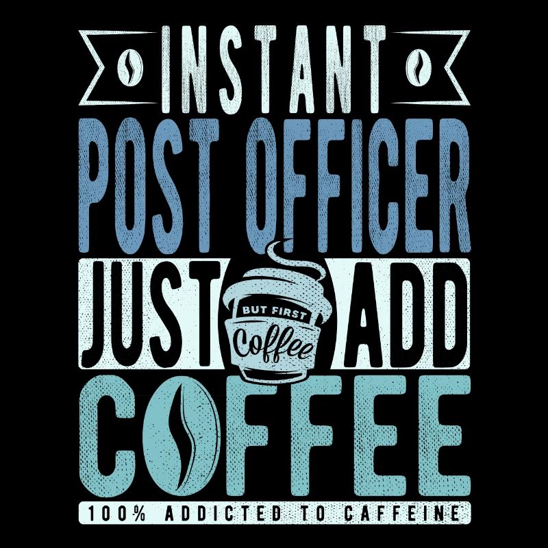 Postbote Kaffee Spruch