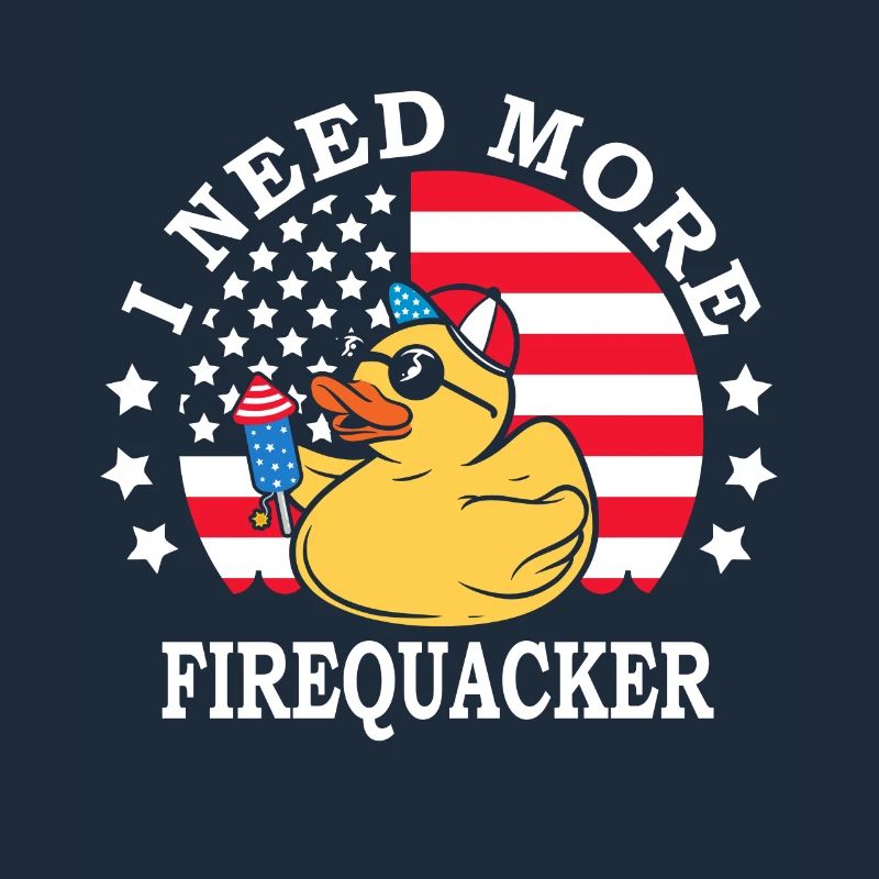 Ich Brauche Mehr Firequacker 4. Juli Firecracker