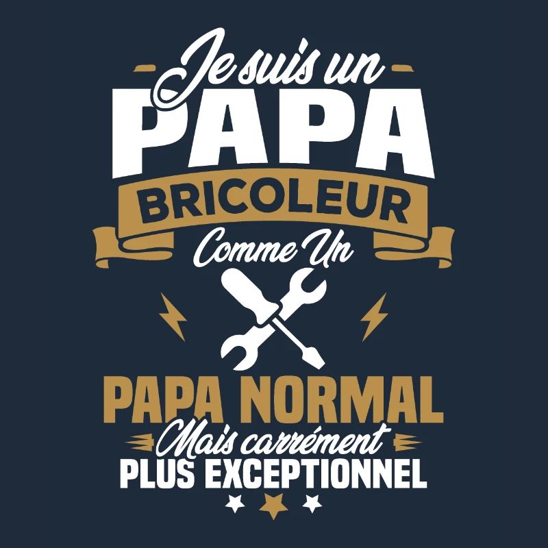 Un papa bricoleur comme un papa normal