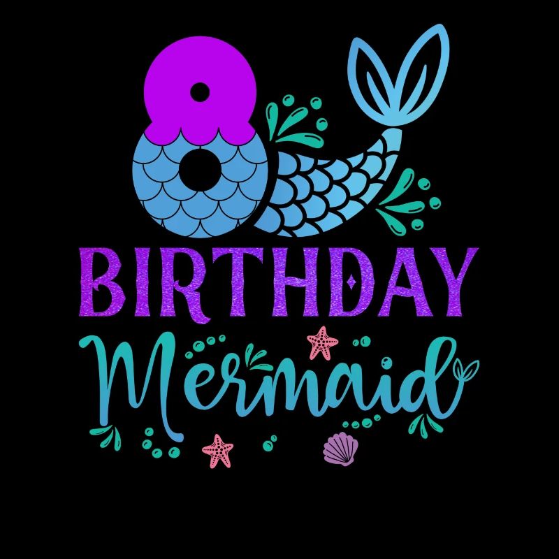 8th Birthday Mermaid