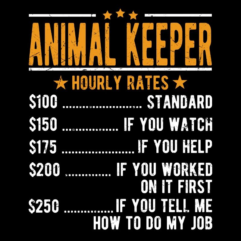 Animal keepersHourly wage