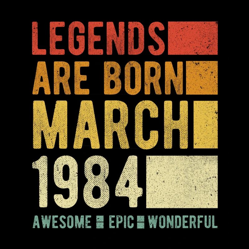 Anniversaire Mars 1984