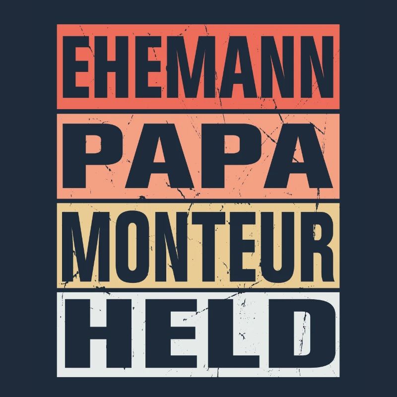 Monteur Vater Ehemann Held