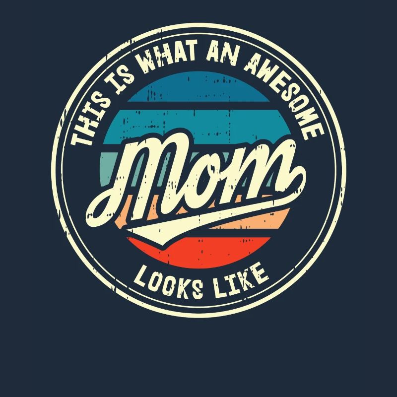 Muttertag Mutter Mummy Erster Retro Geschenk
