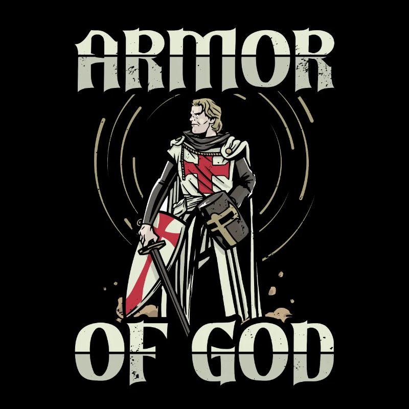 Armure de Dieu Templier Chevalier Foi Chrétienne