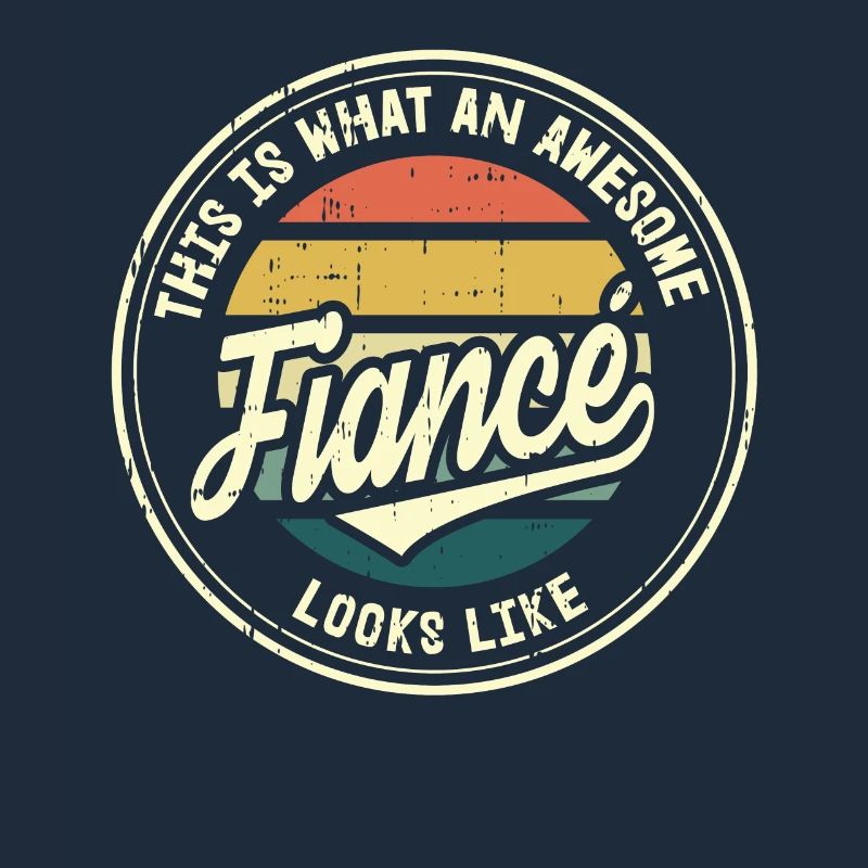 Fiancé Best Wedding Proposal Retro Gift