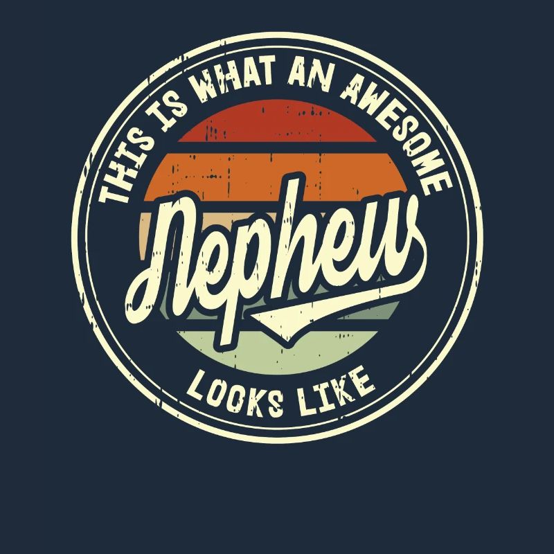 Bester Neffe der Welt Retro Geschenk