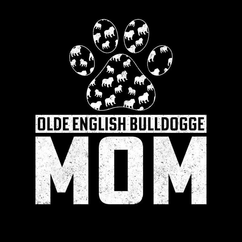 Olde bouledogue anglais maman