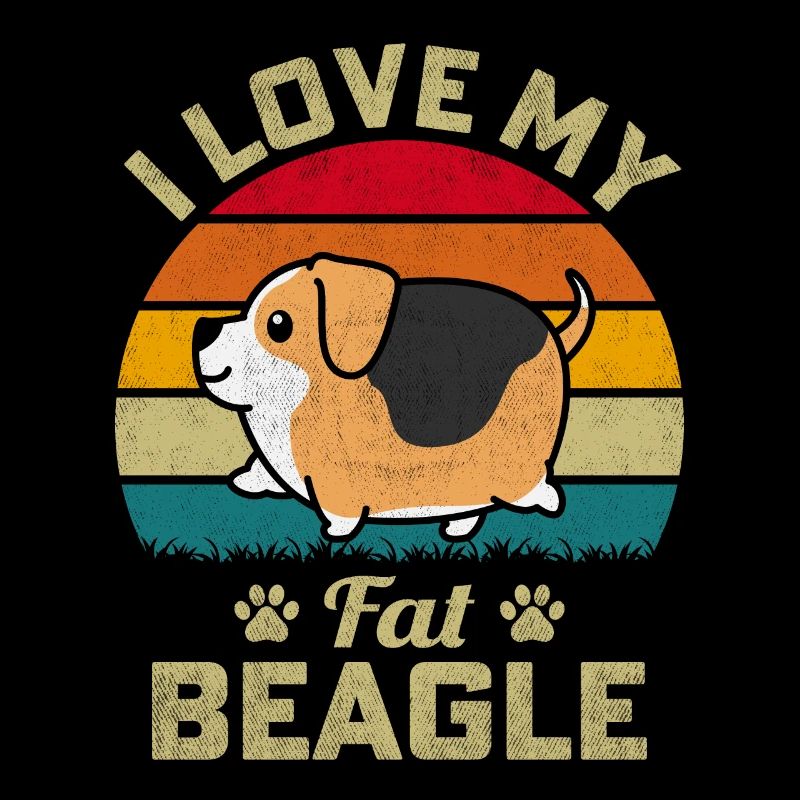 J’aime mon gros Beagle