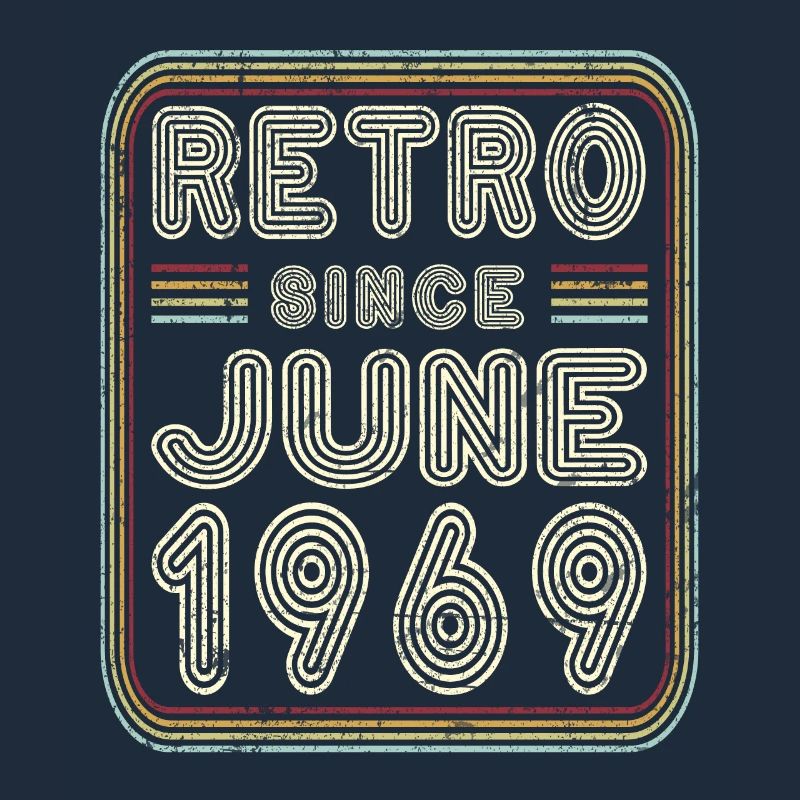 Birthday June 1969 Retro Gift