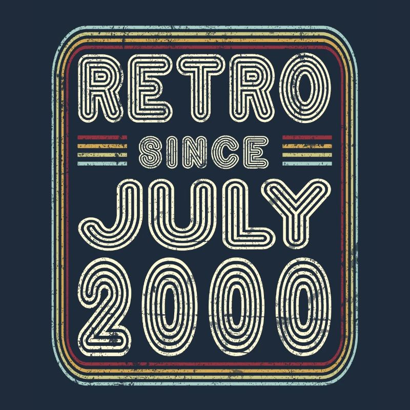 Geburtstag Juli 2000 Retro Geschenk
