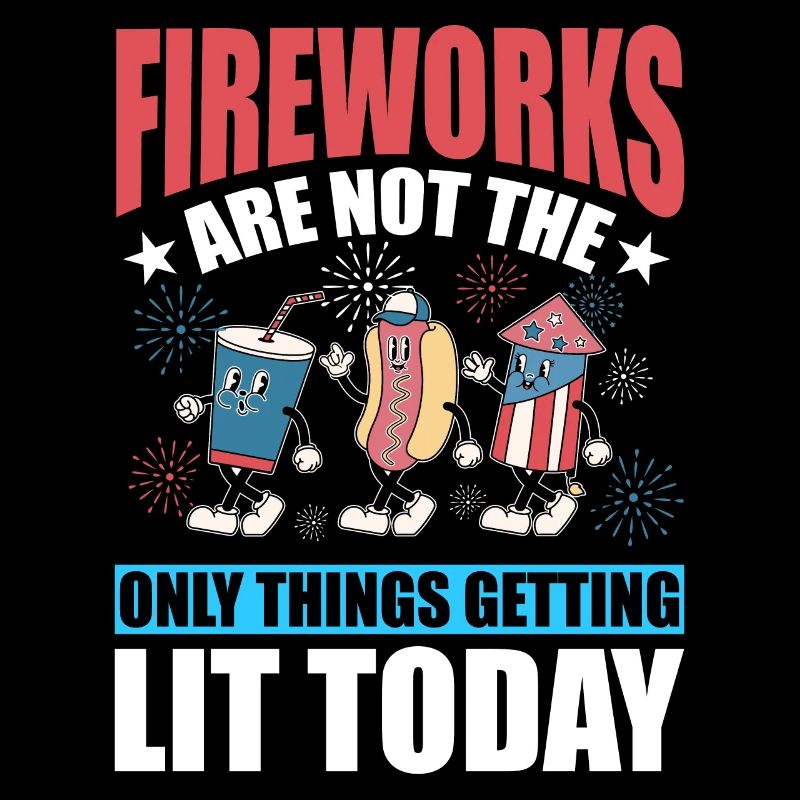 Fireworks are not the only things getting lit