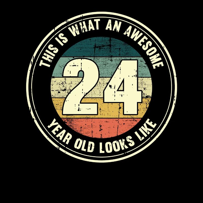 24e anniversaire Voici comment vous voyez à 24 Gift