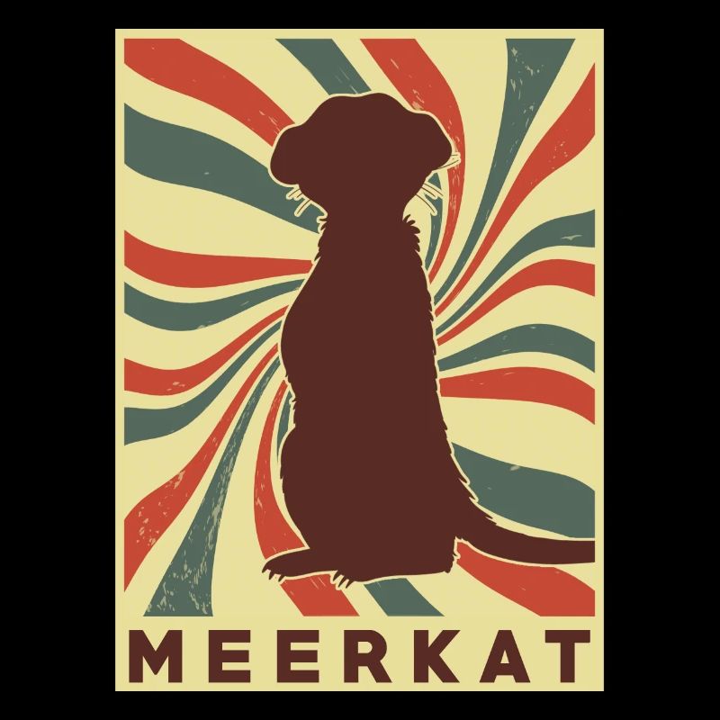 Suricate Rétro Vintage