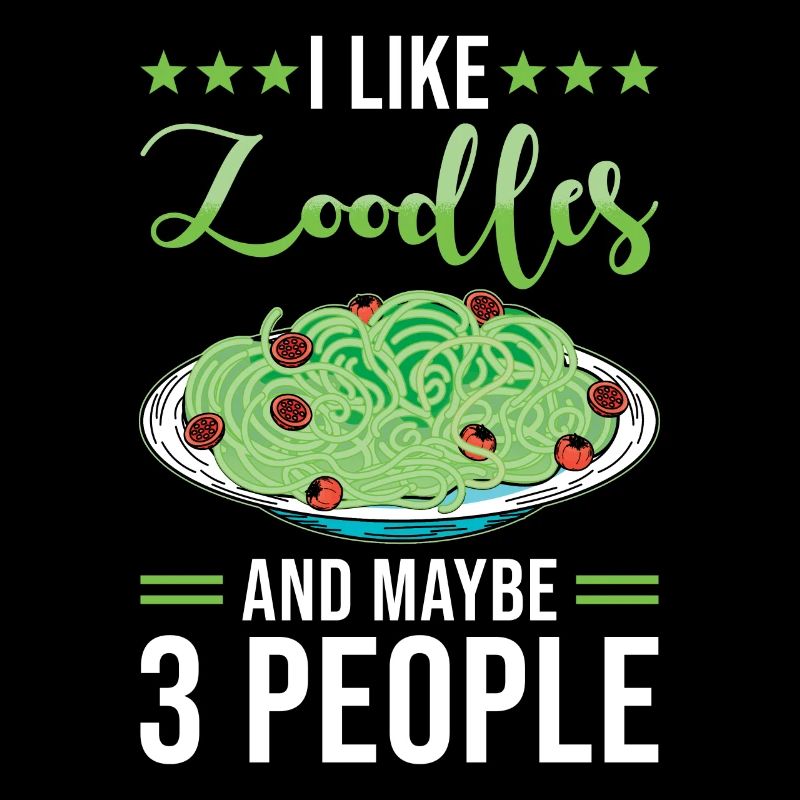 Zoodles Zucchini Pasta Spruch