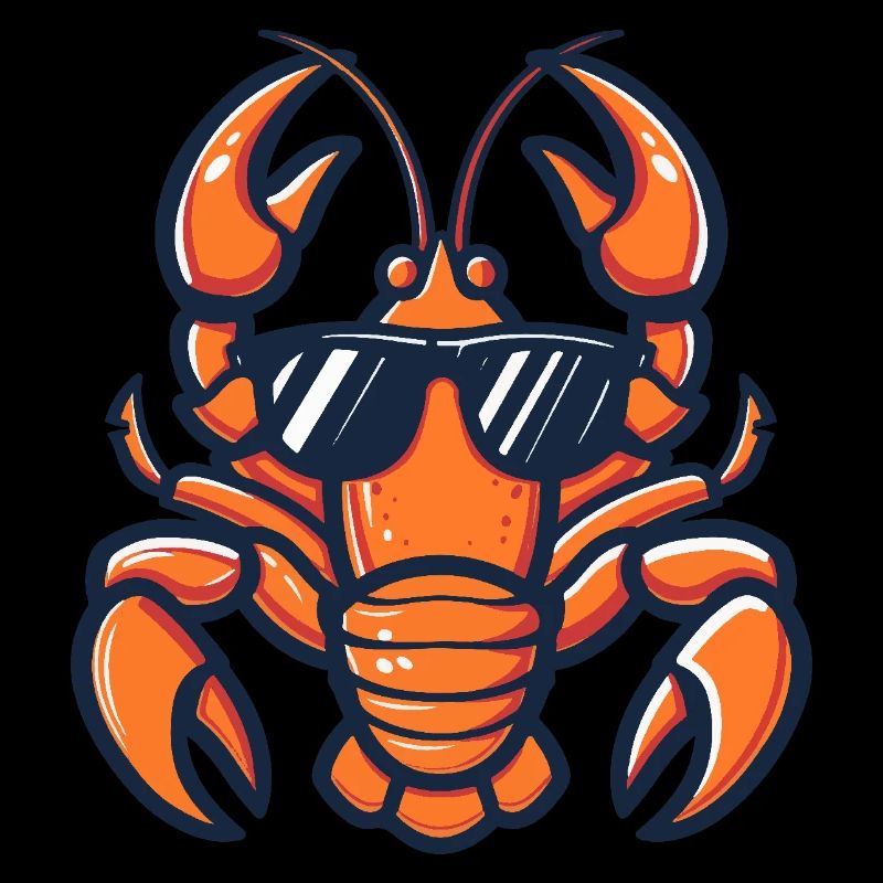 Lobster Crab Cool Comic